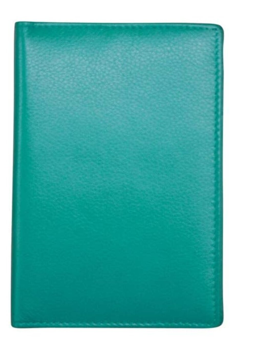 Leather RFID Passport Wallet | Aqua